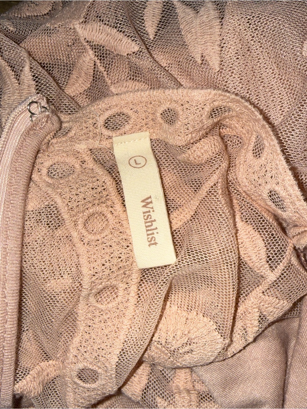 Wishlist Sheer Embroidered Maxi Dress Large - Picture 8 of 8